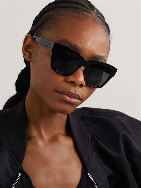 celine triomphe square acetate sunglasses|WOMEN'S LUXURY SQUARE SUNGLASSES .